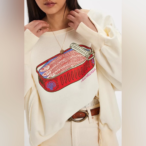 Free People Tops - FREE PEOPLE We The Free Sardine
Camden Pullover NWT